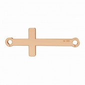 Kreuz-Anh&auml;nger, Verbinder, Silberschmuck, LKM-2022  0,50