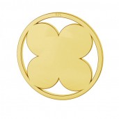 Klee-Anh&auml;nger, Silberschmuck, LKM-2127 