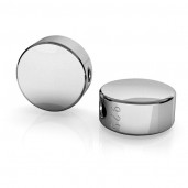 Silberperle, Schmuckteile, 6mm, ODL-00477