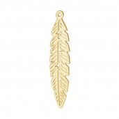 Blatt-Anh&auml;nger, Ohrringteile, LK-1442 - 0,50