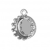 Anh&auml;nger Basis, Gie&szlig;harz, Schmuckteile, ODL-00681 CON 1 