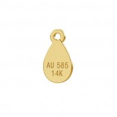 14K Gold AU 585, Endteile, Schmuckteile, LKZ-00127 - 0,30
