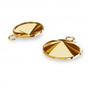 Anh&auml;nger f&uuml;r Swarovski Rivoli, 8mm, Schmuckteile, OKSV 1122  8 MM CON 1 ver. 3