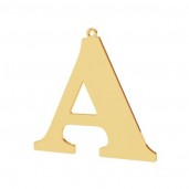 Buchstaben-Anh&auml;nger, Silberschmuck, LKM-2488 - 0,60