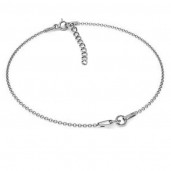 Armband Basis, Silberkette, Schmuckteile, BRACELET 20 (A 030) + R1 50 10+3 cm