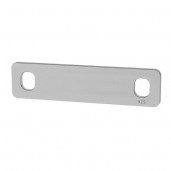 Rechteckig Anh&auml;nger, Verbinder, Silberschmuck, LKM-2003 - 0,40 6x25 mm 