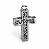 Kreuz-Anh&auml;nger, Silberschmuck, CON 1 E-PENDANT 657 11,8x19,8 mm