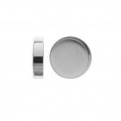 Anh&auml;nger Basis, unpoliert, Gie&szlig;harzschmuck, KTP 12 2,8x12,7 mm