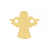 Engel-Anh&auml;nger, Gold AU 585, Goldschmuck, LKZ14K-50095 - 0,30 13X13 MM