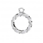 Knebelverschluss, Schmuckteile, ZAM 4 EL A / ODL-00931 13,1X17,1 MM