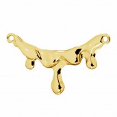 Tropfen-Anhänger, Silberschmuck, OWS-00125 19,5X34,5 MM