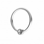 Anh&auml;nger ohne Kristall, Silberschmuck, ODL-00703 13,5 mm