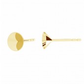 Ohrstecker Basis, 6mm, Chaton MAXIMA SS 29, Ohrringteile, KLS OKSV 6 mm (Chaton MAXIMA SS 29)