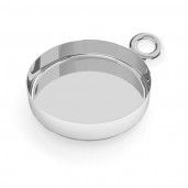 Anh&auml;nger Basis, 14mm, Gie&szlig;harzschmuck, Schmuckteile, CQ_5529_CON 1 FMG-R 2,3x14 mm + engraving