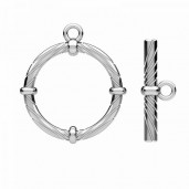 Knebelverschluss, Schmuckteile, Schmuckzubeh&ouml;r, ZAM 5 SET (ODL-01170 + ODL-01169)