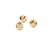 14K 585 Goldperlen 2mm, Spacer, Zwischenteile, Goldschmuck, Schmuckteile, DS P2LZ 2,0 F:0,9