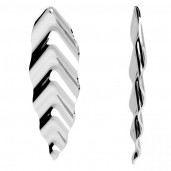 Blatt-Anh&auml;nger, Silberschmuck, LKM-3403 - 0,33 16x45 mm