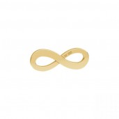 Unendlichkeitszeichen-Anh&auml;nger, 14K Gold AU-585, Goldschmuck,  Infinity, LKZ14K-50311 - 0,30 4,4x12 mm
