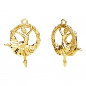 Ballerina-Anh&auml;nger, Silberschmuck, CON-1 OWS-01133 16,6x22,3 mm