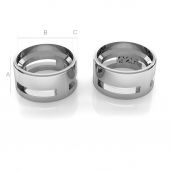 Cabochon f&uuml;r zirkonia 6mm - ODL-00110