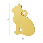 Katze anh&auml;nger, LK-0000 - 0,50