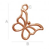 Schmetterling anh&auml;nger - ODL-00016