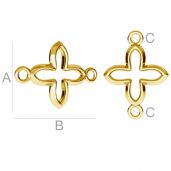 Kreuz Fl&uuml;gelverbinder anh&auml;nger ODL-00171