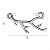 Geweih anh&auml;nger ODL-00189