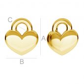 Herz anh&auml;nger ODL-00196