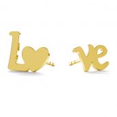 Love ohrstecker, LK-0750 KLS - 0,50