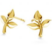 Tulpe blume ohrstecker, ODL-00223 KLS